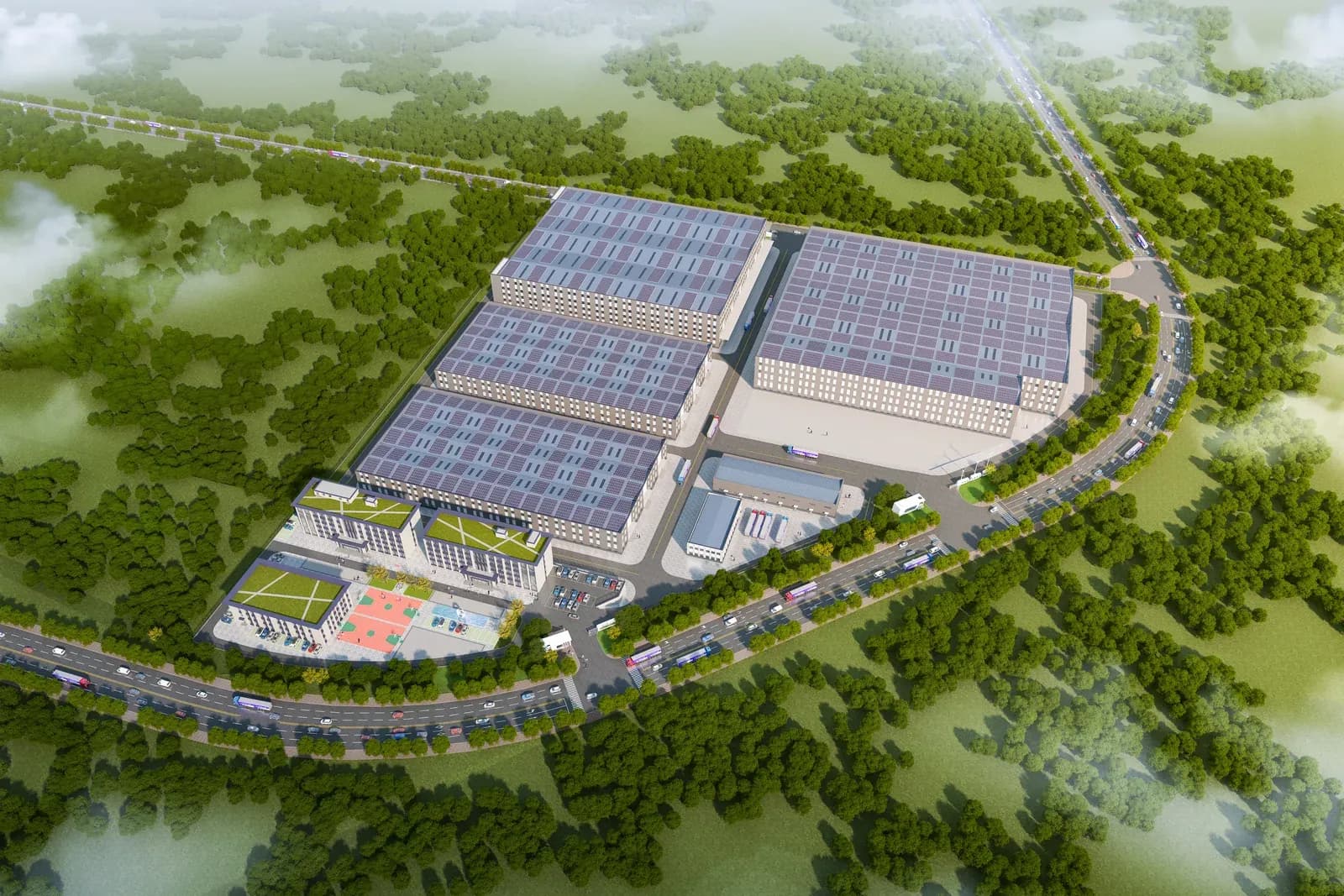 Baotou Industrial Park Fenestration — Pultruded GFRP-PU Windows for Severe-Cold, Chemical-Exposure Manufacturing Buildings