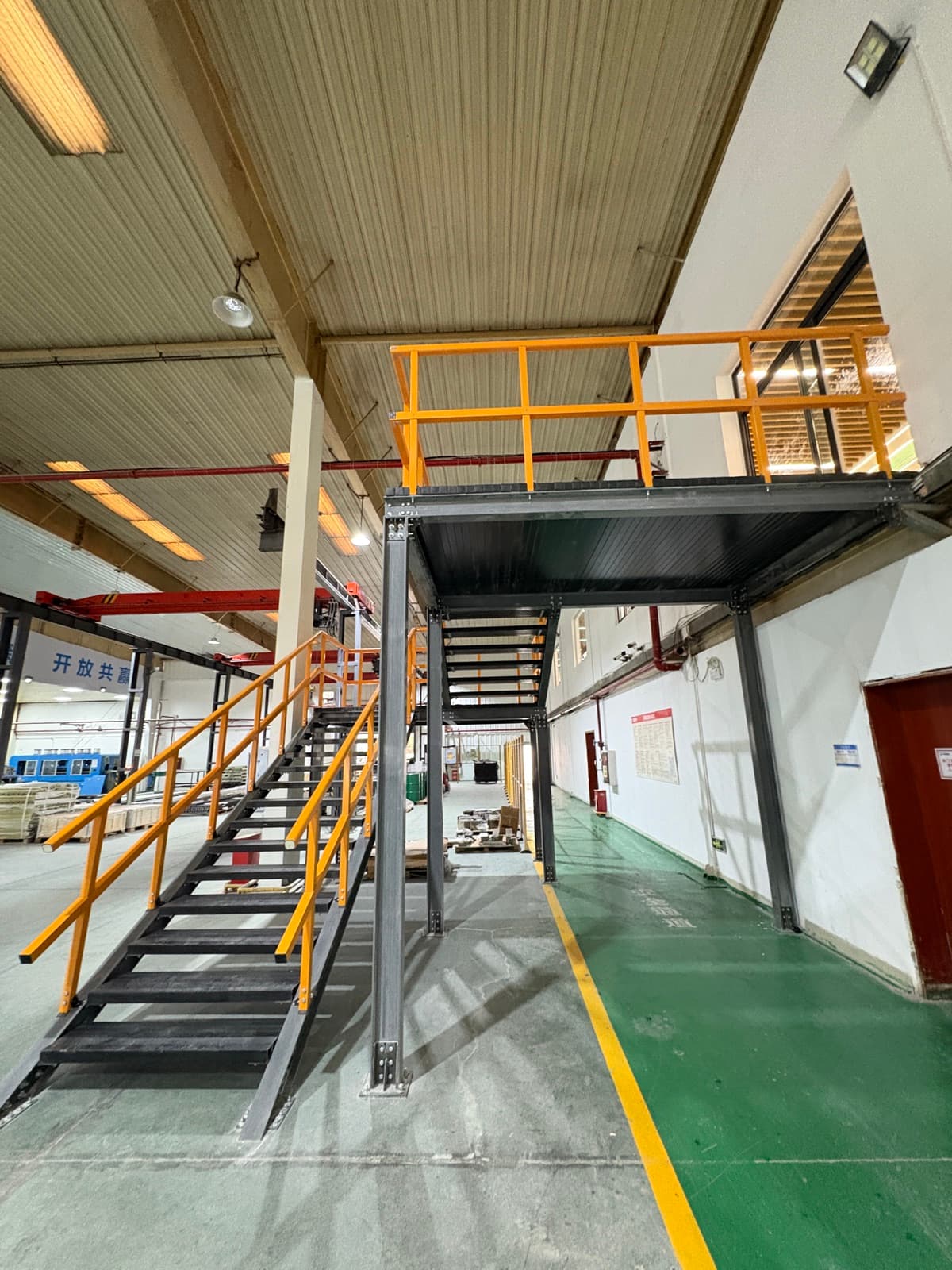 F1 Factory FRP Access Staircase — Built With Our Own Profiles
