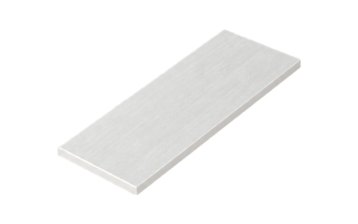 White pultruded fiberglass flat sheet