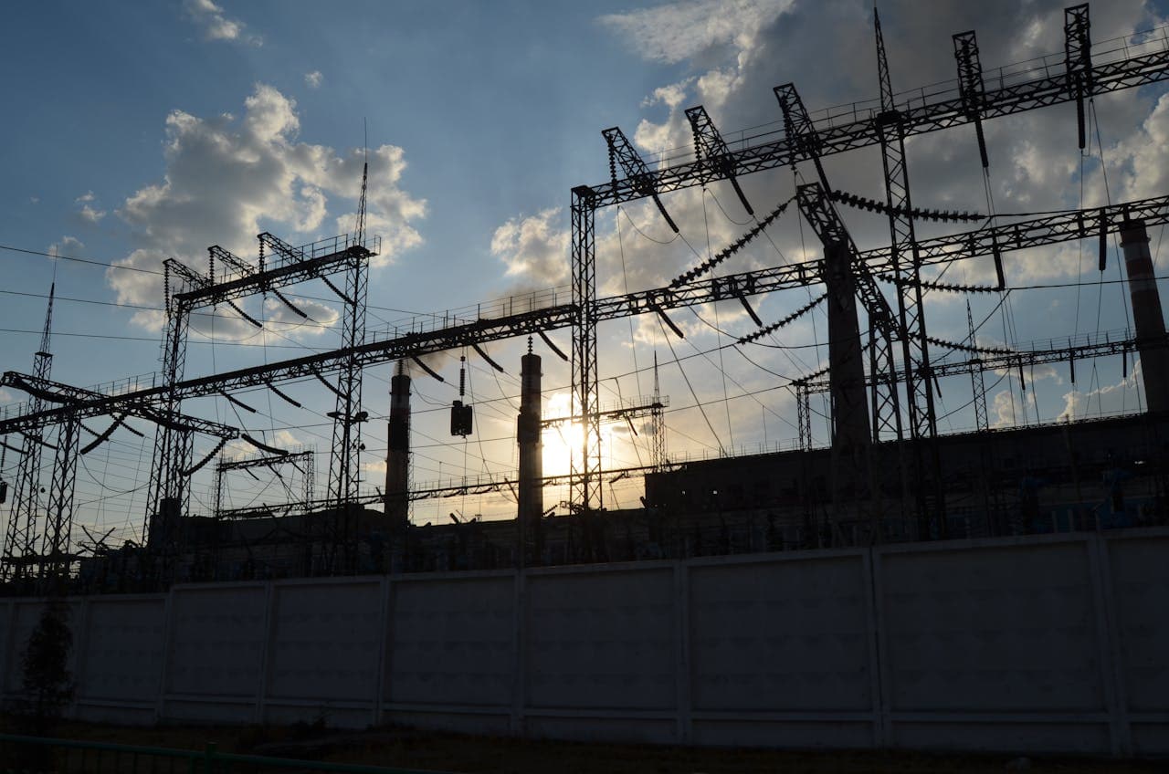 FRP composite structures used for electrical insulation near substation equipment