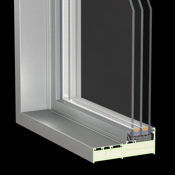 140-series FRP lift-sliding door frame section
