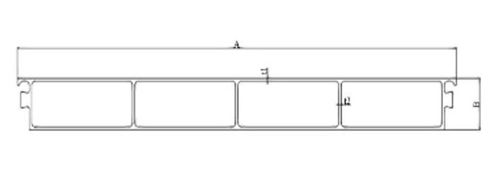 Plate 01 pultruded fiberglass plate section drawing