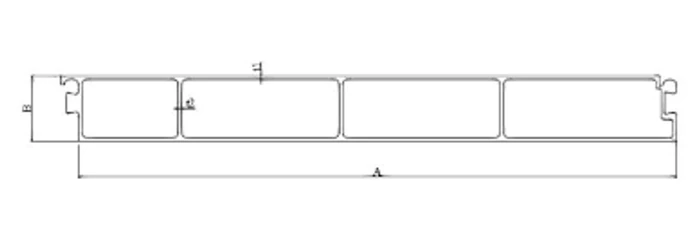 Plate 03 pultruded fiberglass plate section drawing