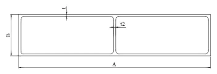 Plate 07–09 pultruded fiberglass plate section drawing