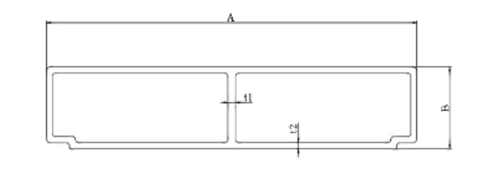 Plate 13 pultruded fiberglass plate section drawing