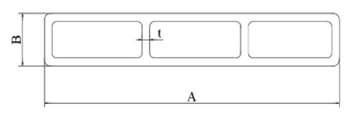 Plate 14 pultruded fiberglass plate section drawing