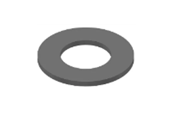 Grey flat composite washer