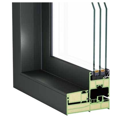 140 Series Compression-Seal Sliding Door corner assembly illustration extracted from the July 2026 source catalog