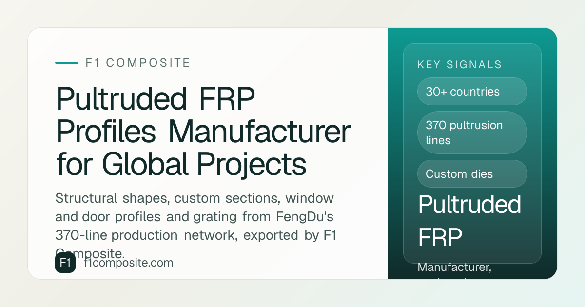 What is FRP? Complete Guide to Fiberglass Composites